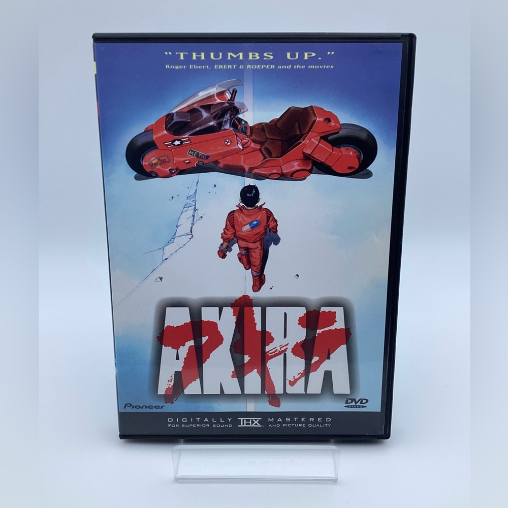 Akira DVD 2001 Pioneer Digital THX Mastered Widescreen Anime Rated R